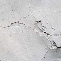 Remove damaged stucco