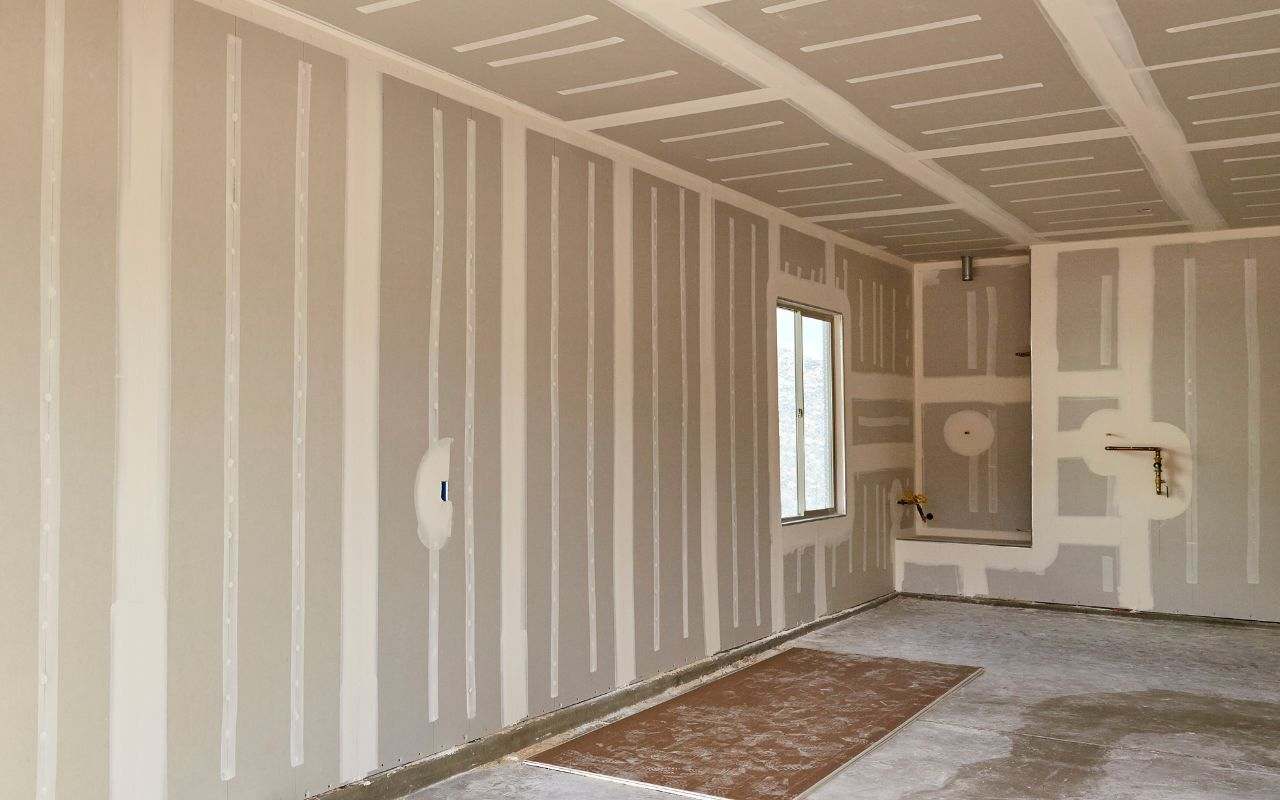 How to prep drywall for paint.